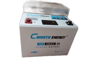 Cworth 2.5kWh 12V Lithium Battery